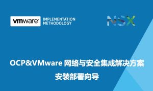 Read more about the article 【原创】OCP&VMware网络与安全集成解决方案安装部署向导-04-注意事项